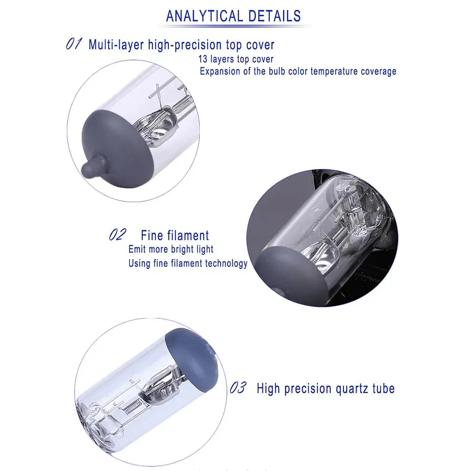 Par ampolletas halógenas 12V 55W 3200K H4, 3 patas - alta y baja 4
