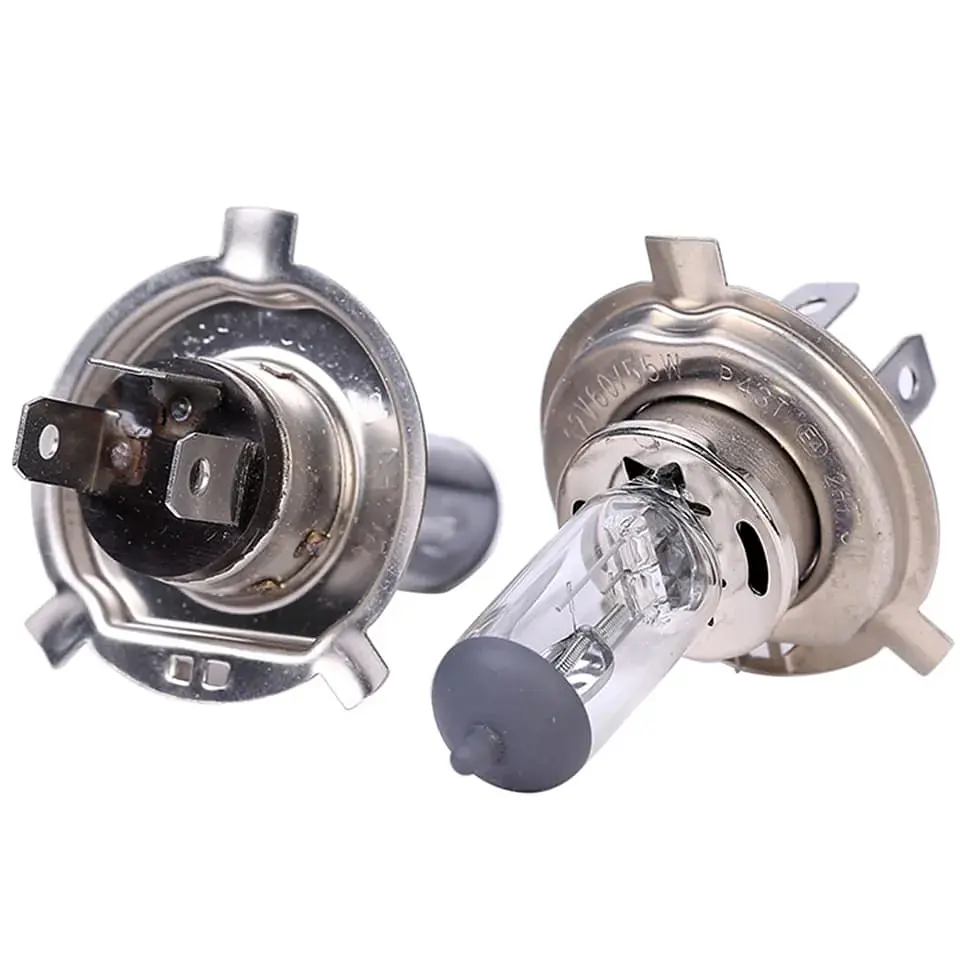 Par ampolletas halógenas 12V 55W 3200K H4, 3 patas - alta y baja 8