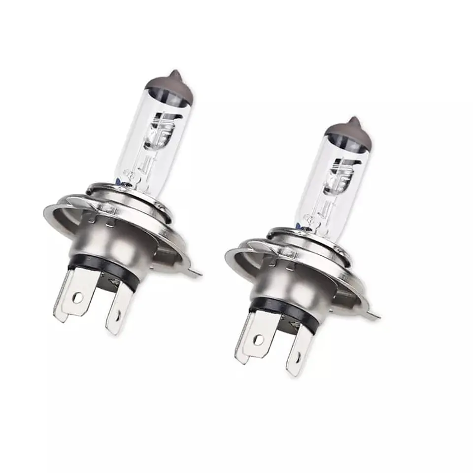 Par ampolletas halógenas 12V 55W 3200K H4, 3 patas - alta y baja 9