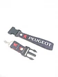 Llavero Lanyard elástico porta llaves y credencial - PEUGEOT - thumbnail 5