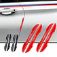 Set Tope de puerta, tope de retrovisor rojo sparco - Miniatura 4