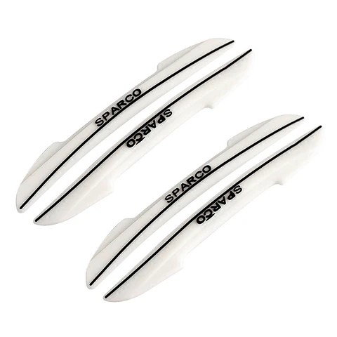 Set Tope de puerta, tope de retrovisor Sparco blanco