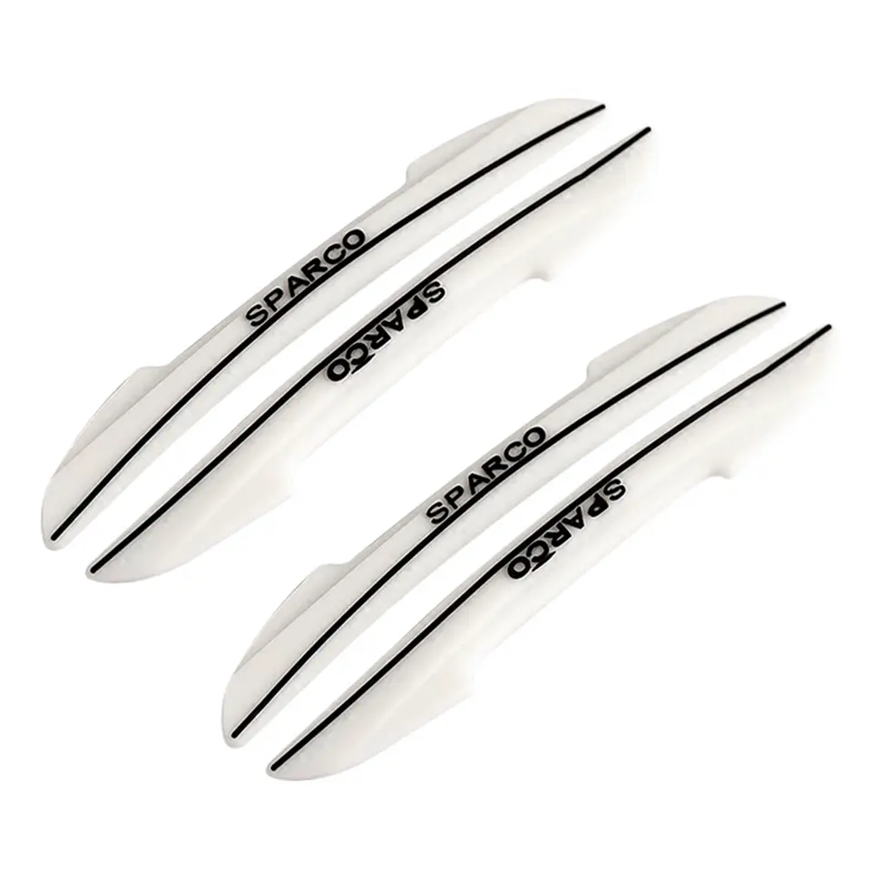 Set Tope de puerta, tope de retrovisor Sparco blanco 1