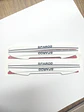 Set Tope de puerta, tope de retrovisor Sparco blanco - Miniatura 3