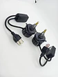 Par Ampolletas turboled H4 Led Headlight 360 grados - Miniatura 2