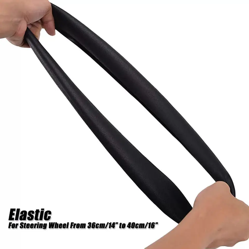 Funda cubre Volante de silicona para autos elastico 4