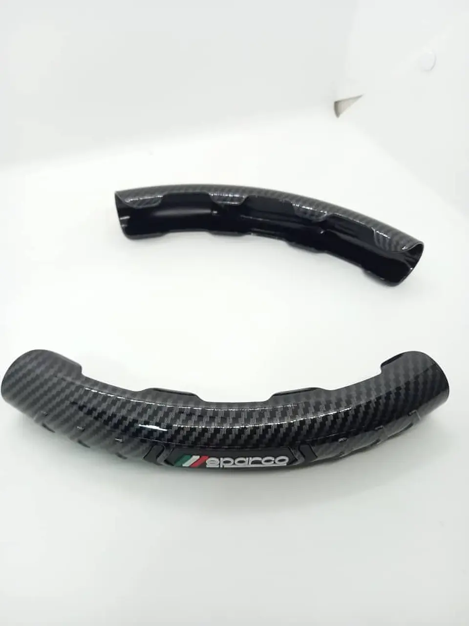 Cubre volante cubierta embellecedor antideslizante de auto, 2 piezas 14