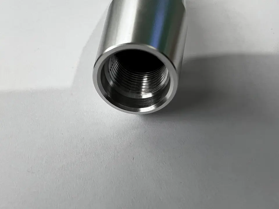 Pomo perilla palanca cambios aluminio 13cm Mugen - plateado 4