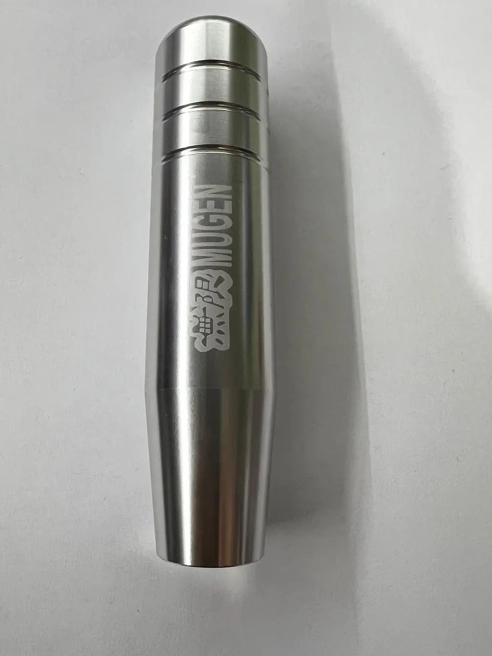 Pomo perilla palanca cambios aluminio 13cm Mugen - plateado 6