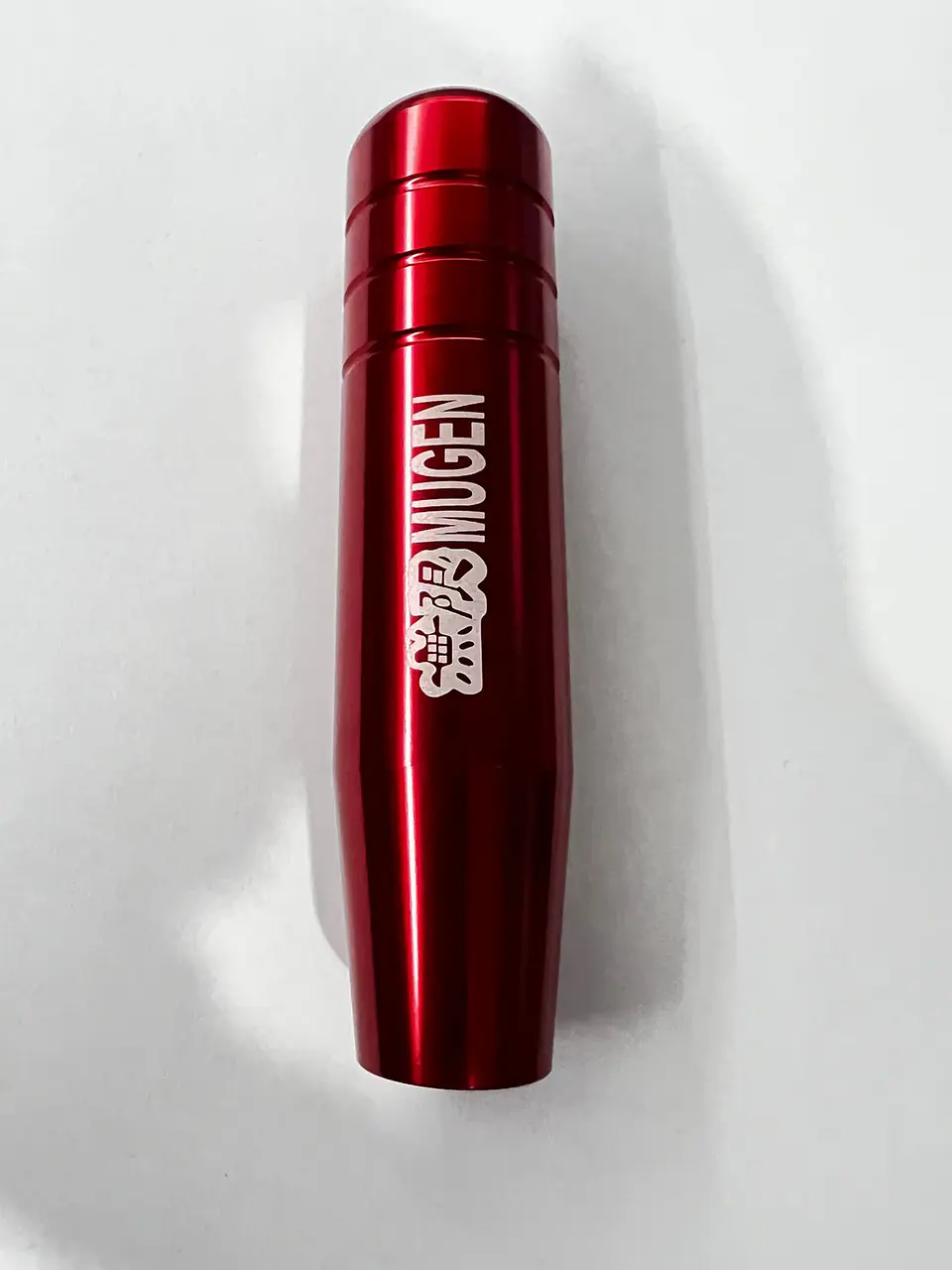 Pomo perilla palanca cambios aluminio 13cm Mugen - Rojo 4