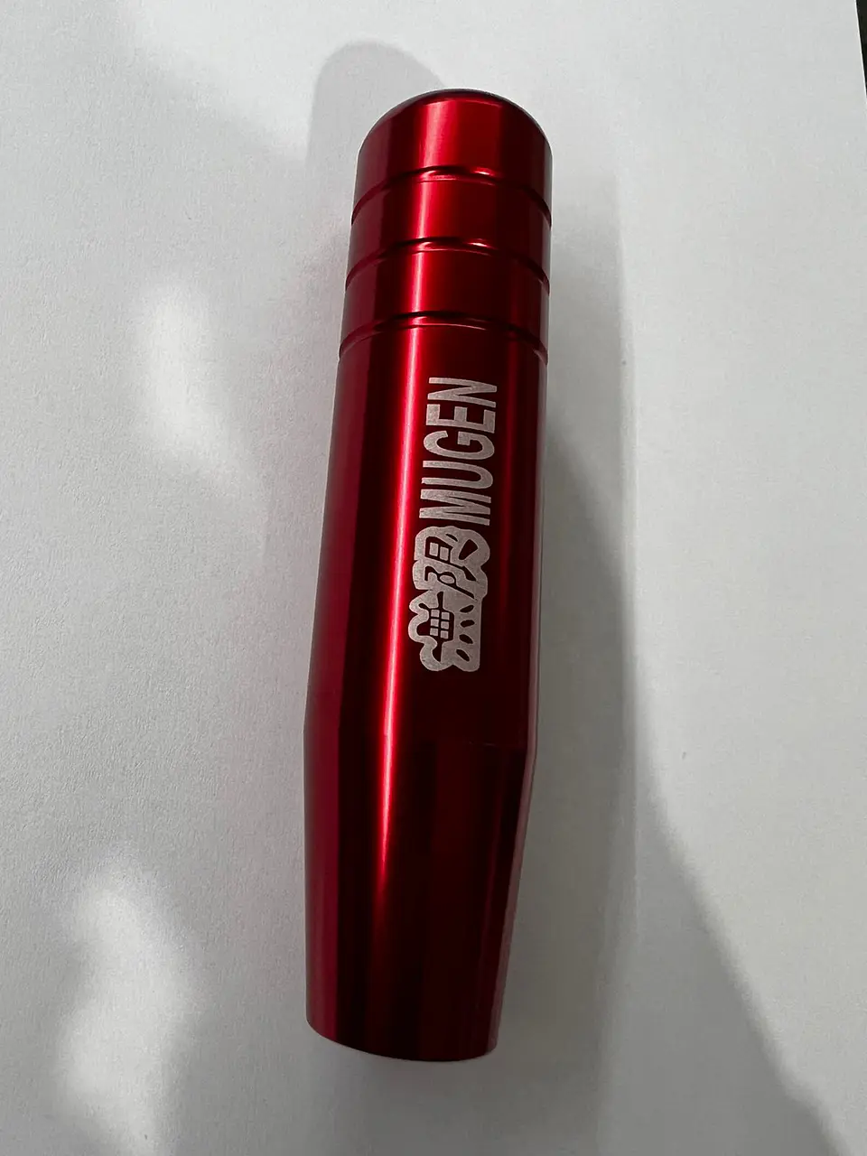 Pomo perilla palanca cambios aluminio 13cm Mugen - Rojo 8