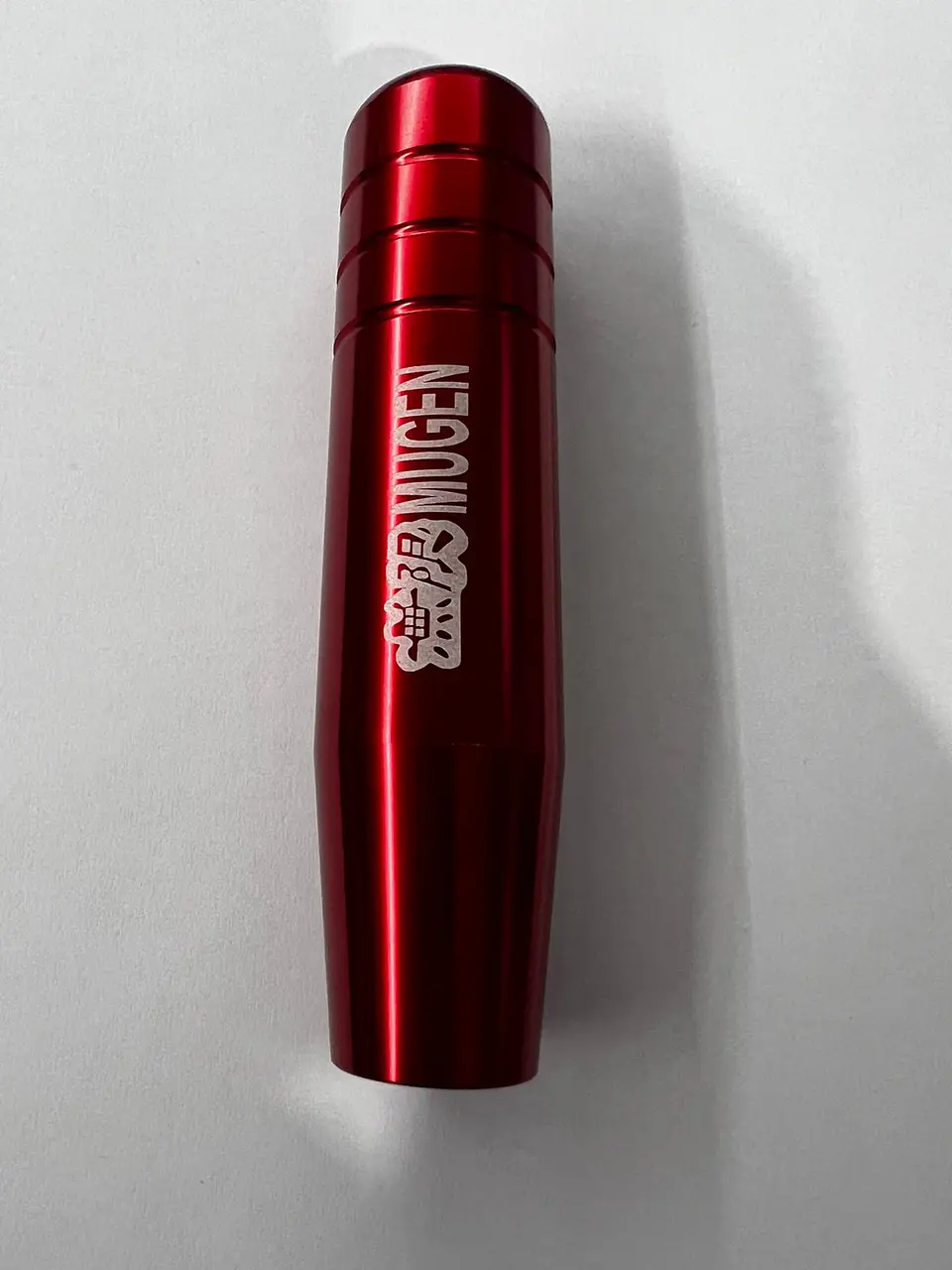 Pomo perilla palanca cambios aluminio 13cm Mugen - Rojo 9
