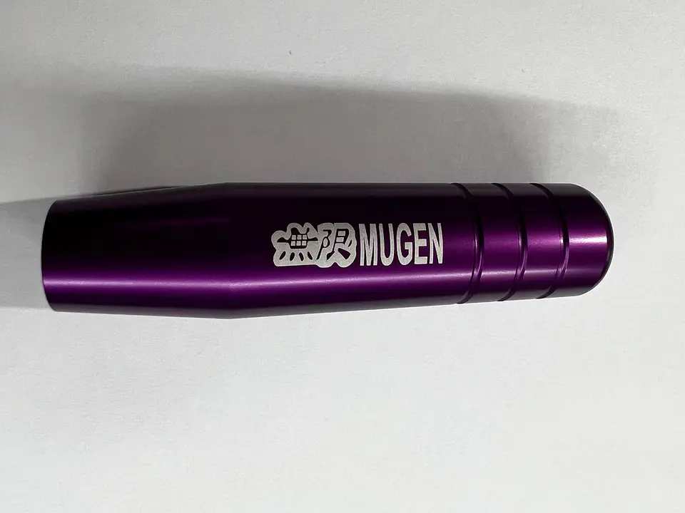 Pomo perilla palanca cambios aluminio 13cm Mugen - Morado 3