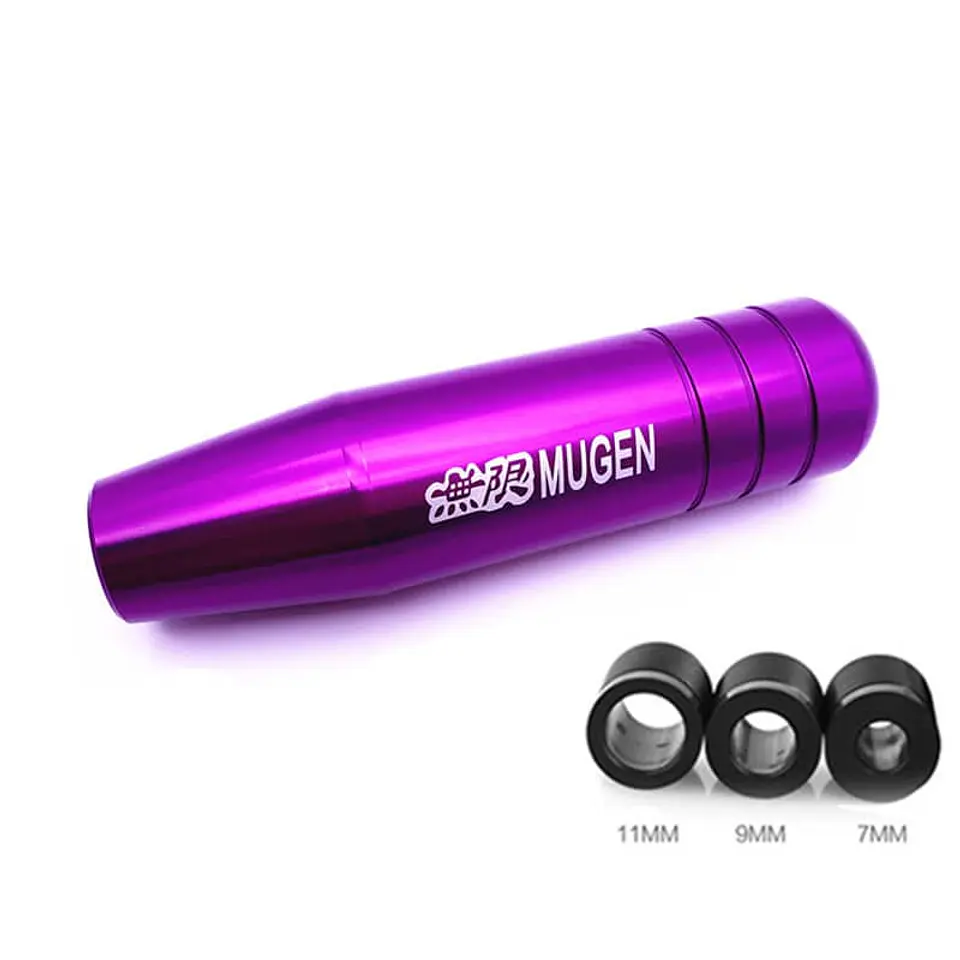 Pomo perilla palanca cambios aluminio 13cm Mugen - Morado 10