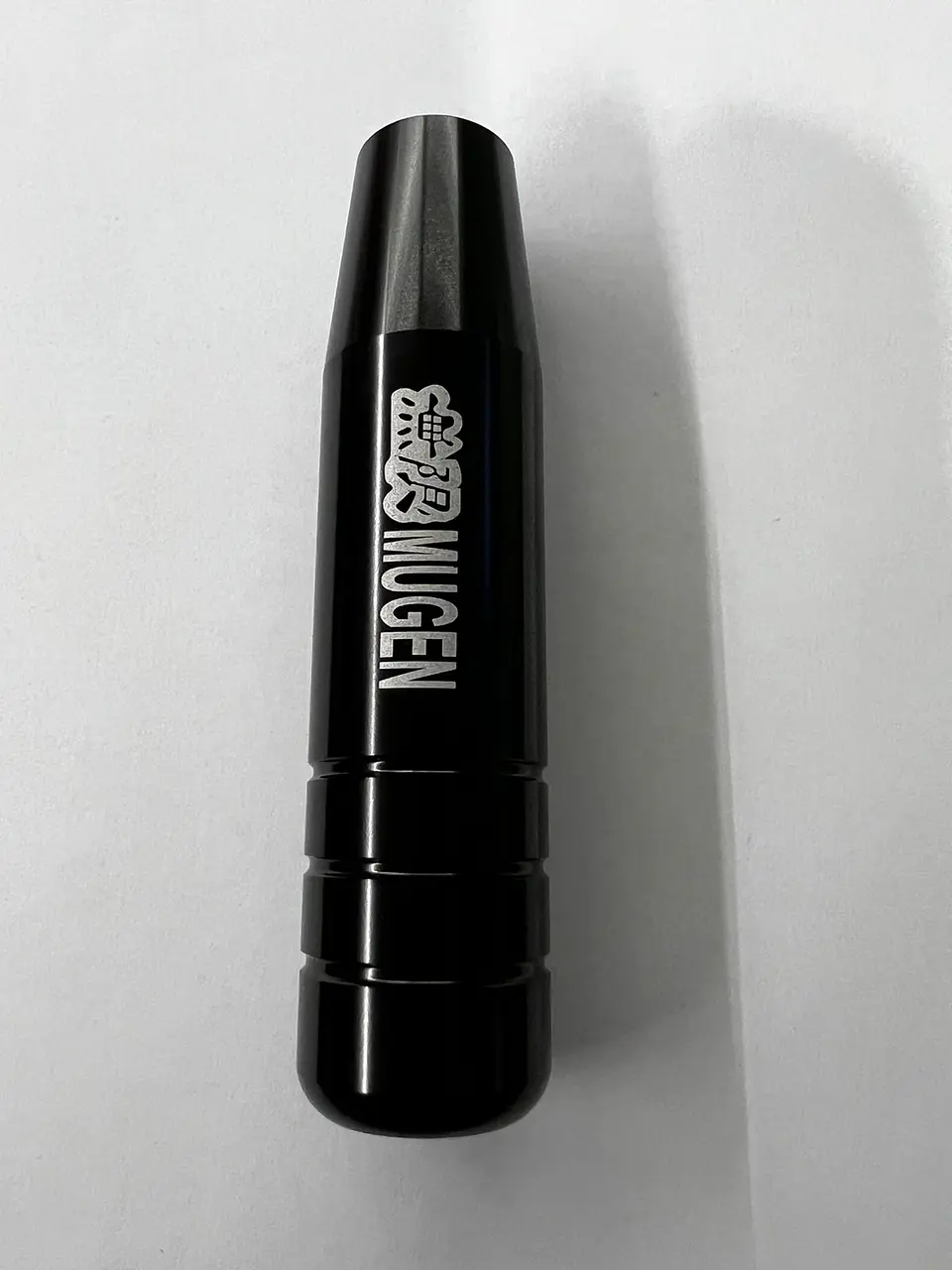Pomo perilla palanca cambios aluminio 13cm Mugen - Negro 2