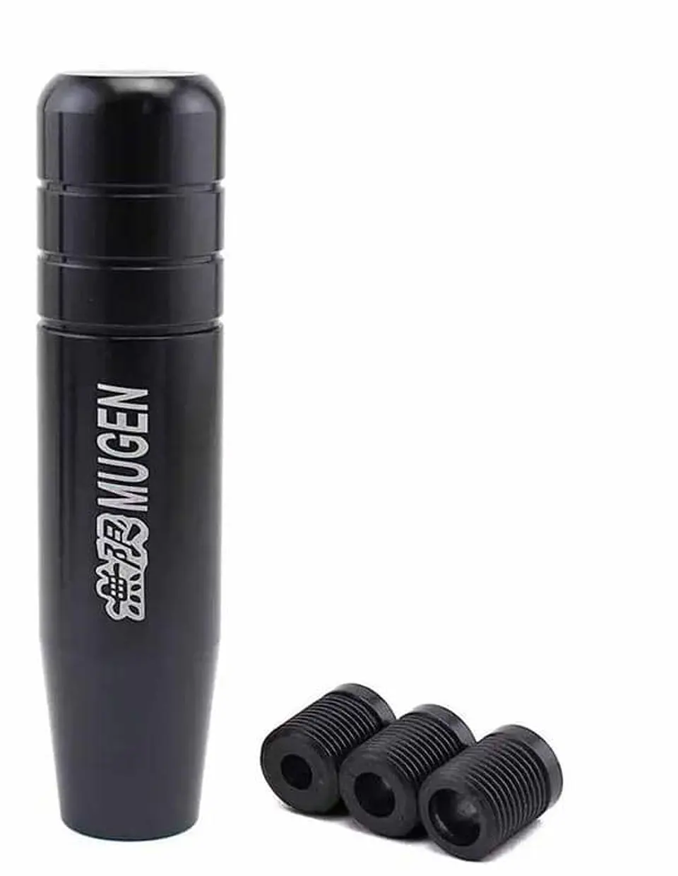 Pomo perilla palanca cambios aluminio 13cm Mugen - Negro 1