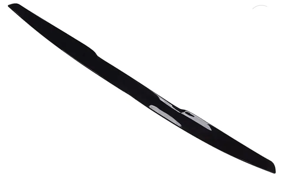 Lip Alerón trasero de goma NEGRO BRILLANTE GLOSS para maletero 5