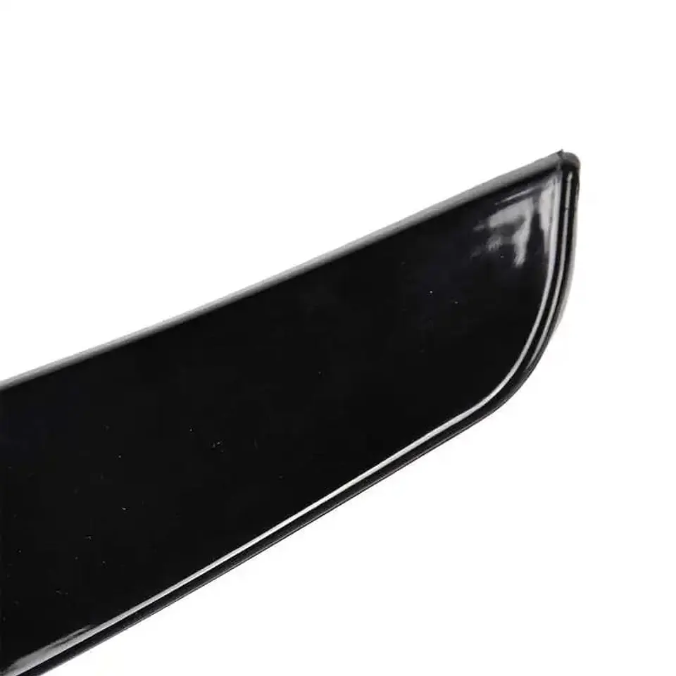Lip Alerón trasero de goma NEGRO BRILLANTE GLOSS para maletero 9
