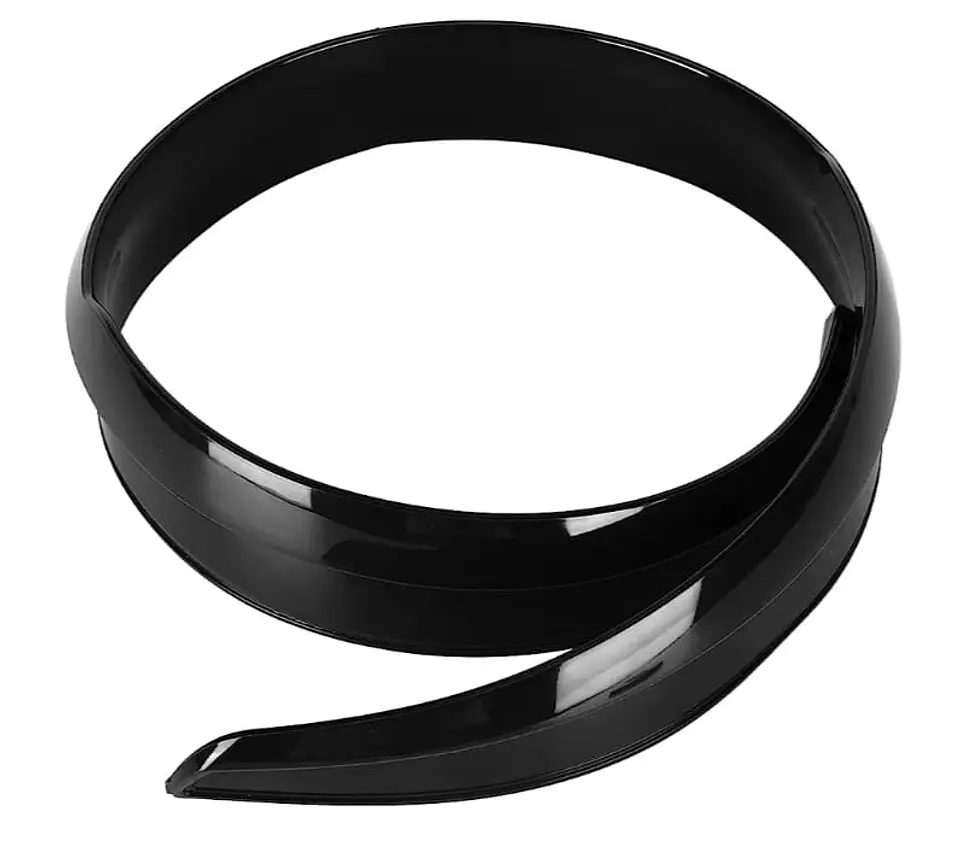 Lip Alerón trasero de goma NEGRO BRILLANTE GLOSS para maletero 11