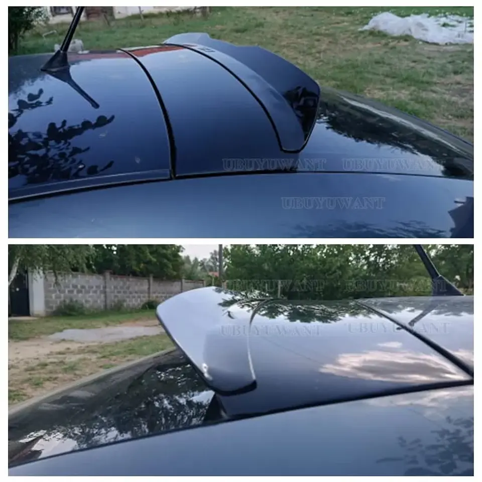 Alerón trasero plastico negro gloss 1