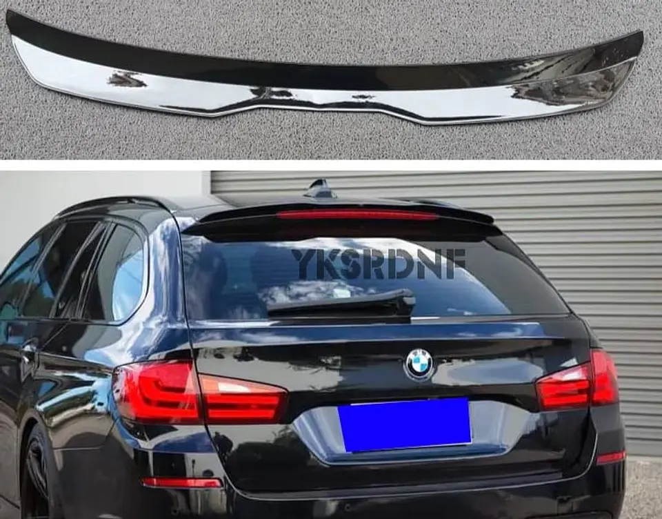 Alerón trasero plastico negro gloss 2