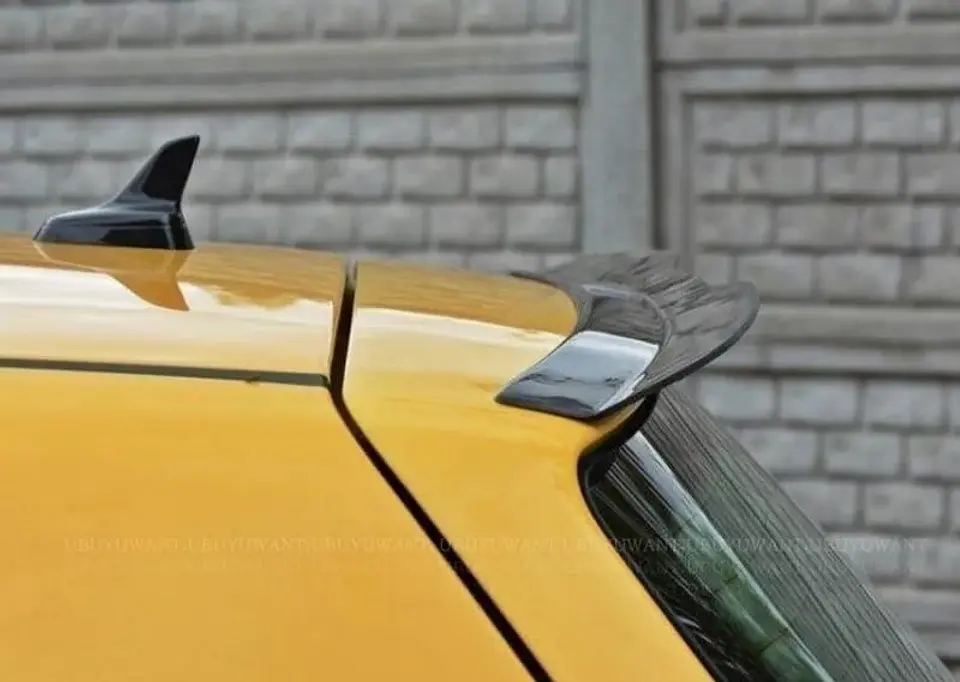 Alerón trasero plastico negro gloss 4