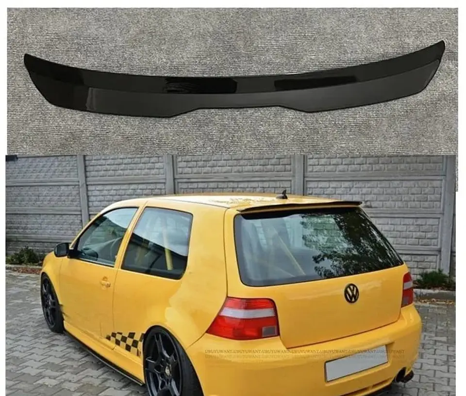 Alerón trasero plastico negro gloss 5