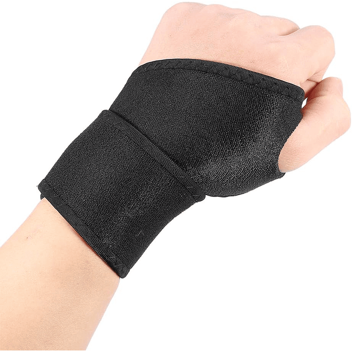 Protector de muñeca suave  envolturas de compresión para muñeca Tendonitis, alivio del dolor, Protector carpiano, muñequera fija deportiva de neopreno  1