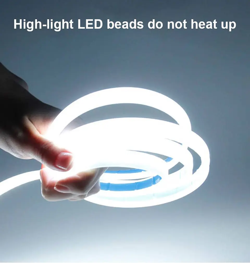 Luces LED decorativas capot, circulación diurna 1.80cm 3