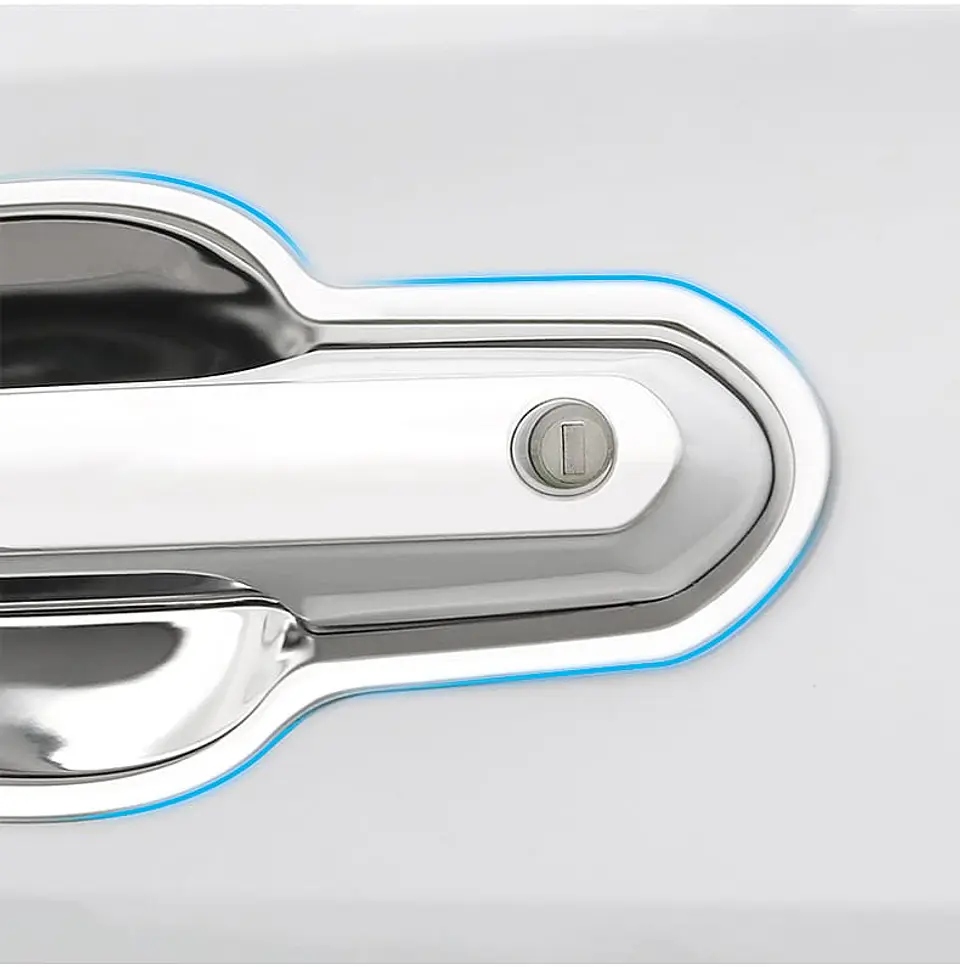 Moldura cubierta manija acero inox. - Toyota RAV4 XA50 2
