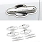 Moldura cubierta manija acero inox. - Toyota RAV4 XA50 - Miniatura 9