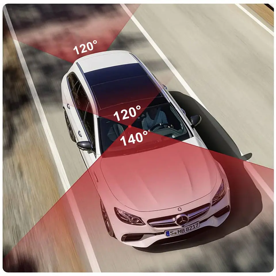 Camara Dvr de autos full HD 1080p 3 en 1 6