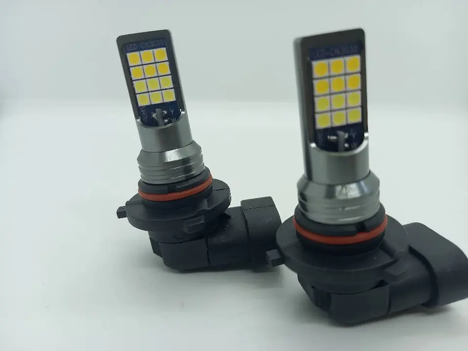Par ampolletas LED bicolor 9005 4800Lm 12V - Blanco con amarillo 6