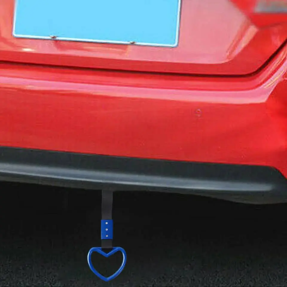 Correa decorativa auto forma corazón - Azul 3