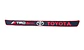 Protector puerta trasera 90x7.4cm - TRD TOYOTA negro/rojo - Miniatura 1