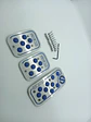Set cubre pedales Sparco, 3pzs aluminio - Cromado/Azul - thumbnail 6