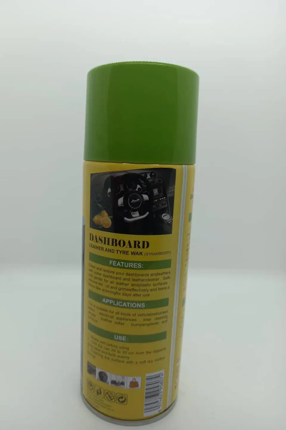 Silicona renovadora plásticos/cuero/vinilo aroma limón 450ml 4