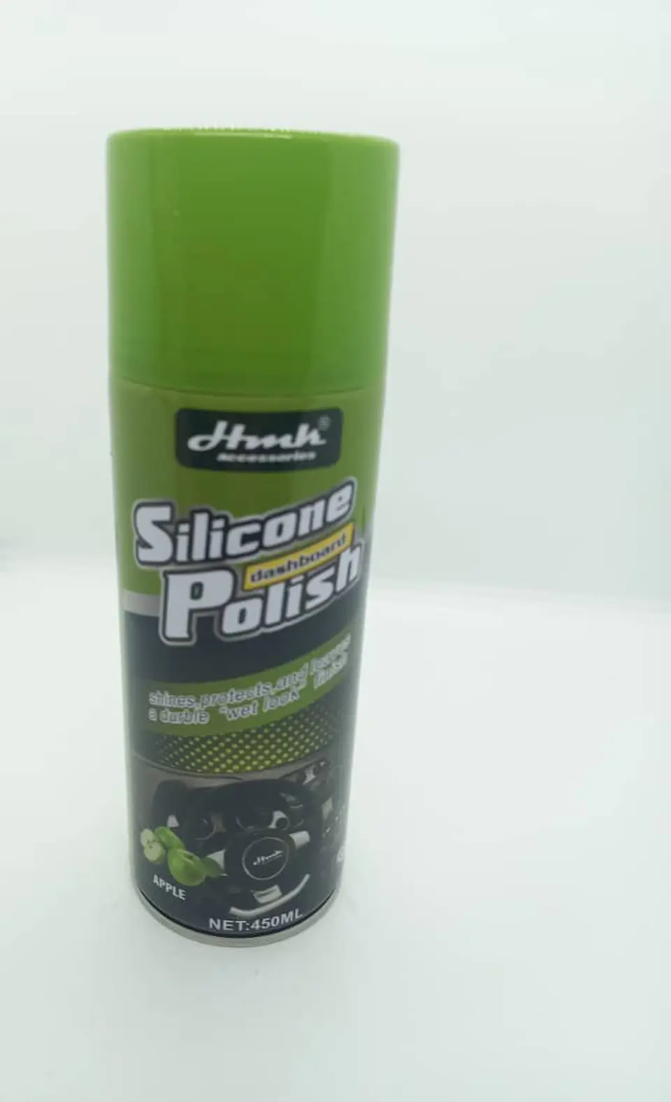 Silicona renovadora plásticos/cuero/vinilo aroma manzana 450ml 2