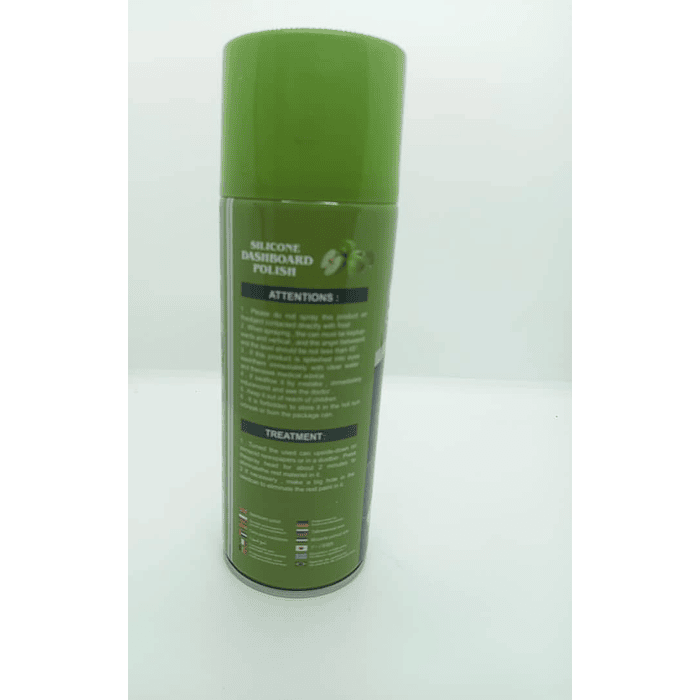 Silicona renovador de plásticos cuero y vinilo de autos con rico aroma frutal manzana protector anti resequedad y grietas 450ml 2