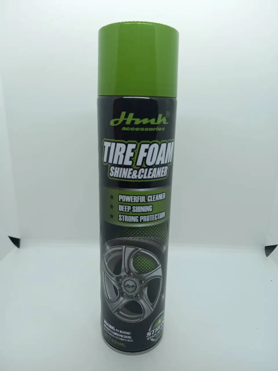 Espuma renovadora autolimpiante para neumáticos y parachoques 650ml 3