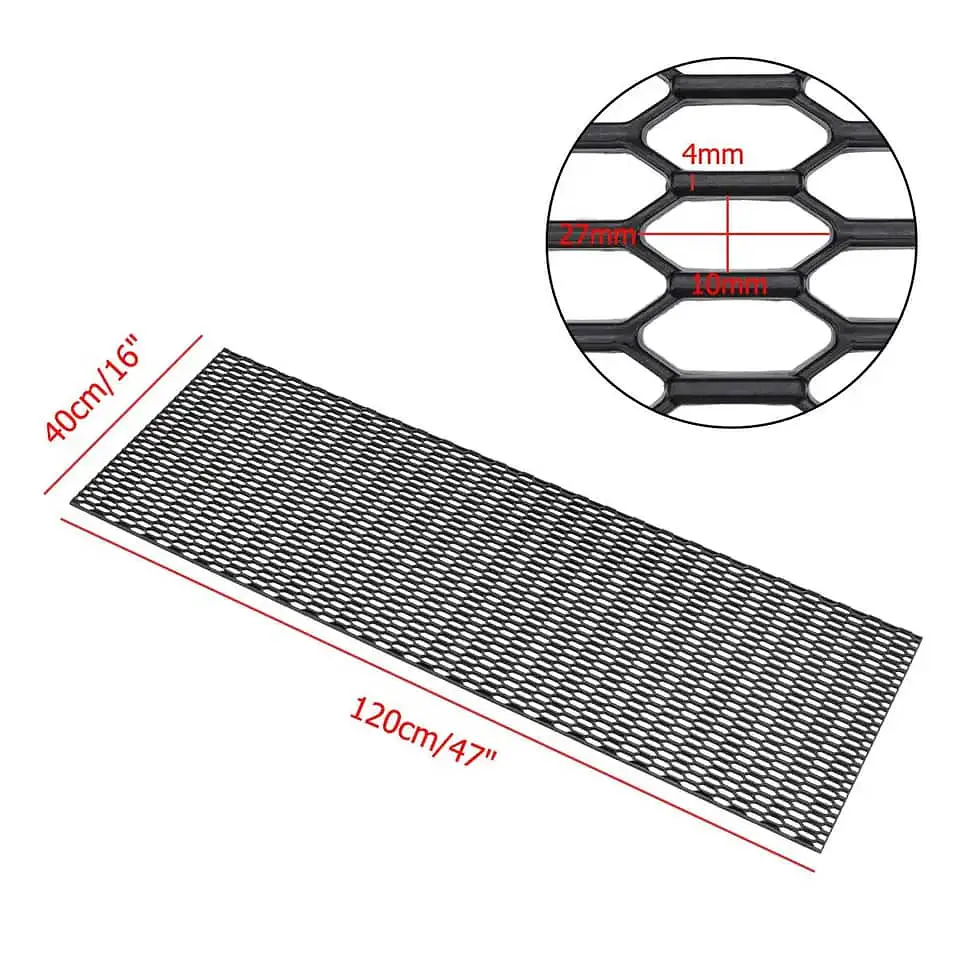 Rejilla MALLA de parachoques hexagonal para parachoques 4