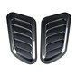 X2 Cubiertas, Toma de flujo de aire para capot de autos decorativa - thumbnail 6