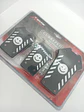 Set cubre pedales carita feliz, 3pzs - Negro/Blanco - Miniatura 7