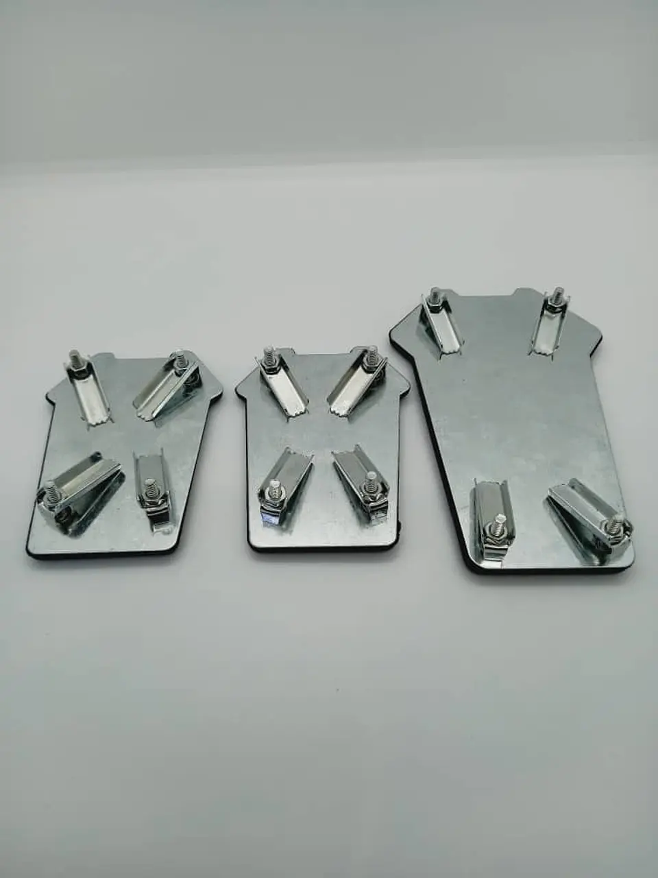 Set cubre pedales carita feliz, 3pzs - Negro/Gris 4