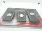 Set cubre pedales carita feliz, 3pzs - Negro/Gris - Miniatura 6