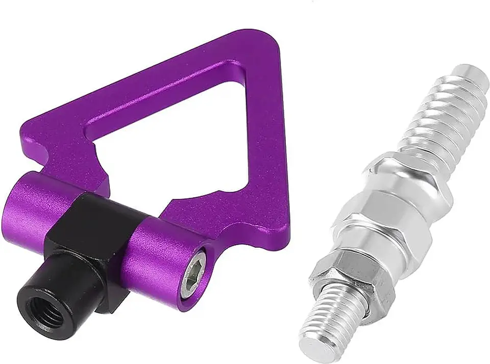Gancho remolque Triangulo aluminio - Morado 10