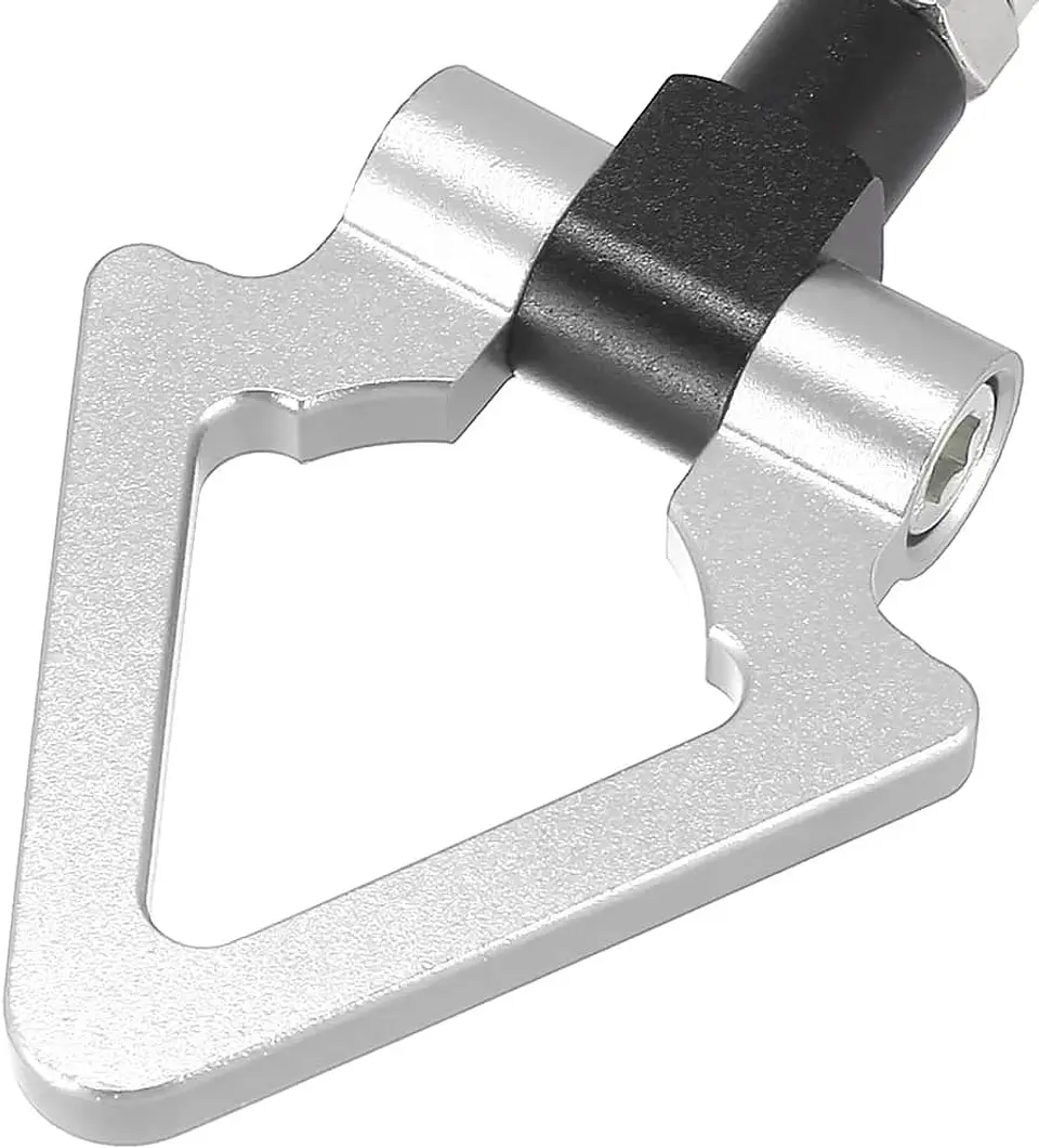 Gancho remolque Triangulo aluminio - Plateado 3