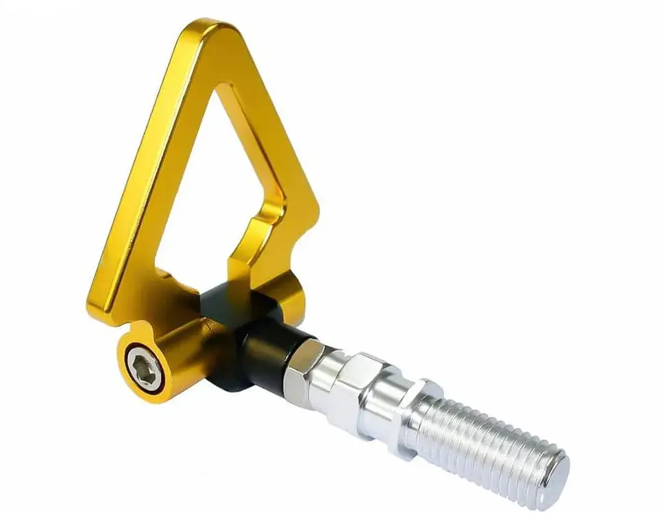 Gancho remolque Triangulo aluminio - Dorado 7