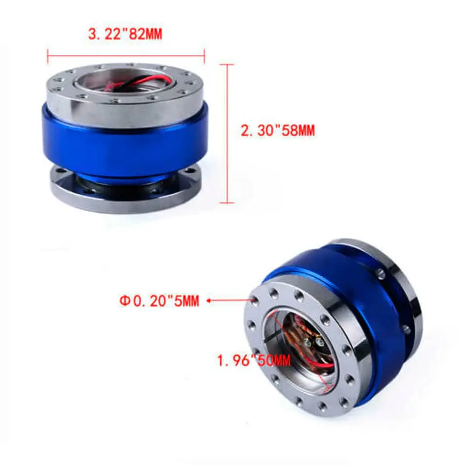 Masa desmontable Sparco volantes, 82x58x50mm - Azul 2