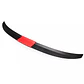 Lip Alerón maletero tunning plástico - Negro Mate/Rojo - Miniatura 3